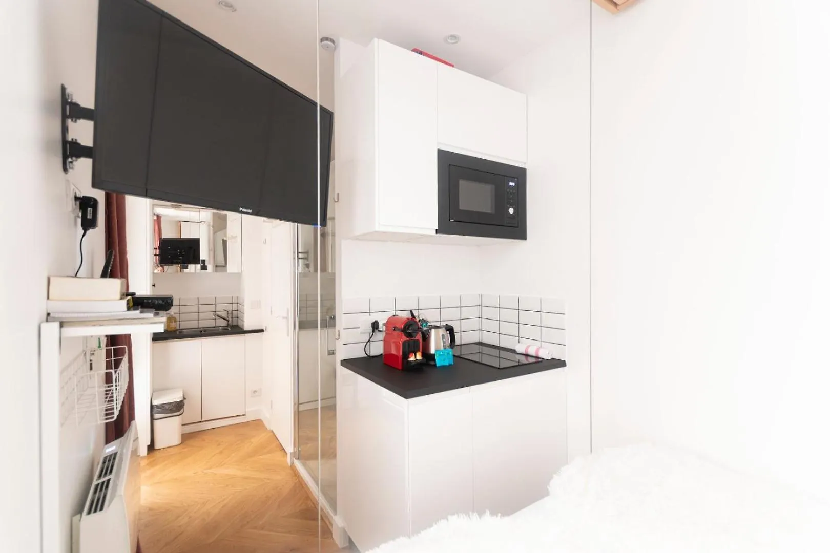 Super Central Mini Studio - 2 Pax, Murphy Bed Paris Appartement